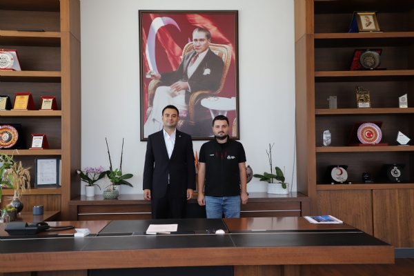 T3 Vakf Tekirda l Sorumlusu Sayn Emrah HEKM Odamz Ynetim Kurulu Bakan zzet VOLKAN´ Ziyaret Etti