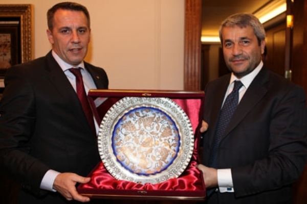 T.C. Bilim, Sanayi ve Teknoloji Bakanı Nihat Ergün´e Bölgemizde Tespit Edilen Sorunlar İletildi