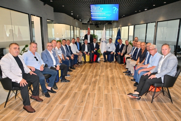 TOBB Başkanı Sayın M. Rifat HİSARCIKLIOĞLU Odamıza Ziyarette Bulundu