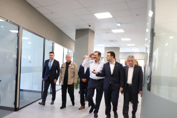TOBB Bakan Sayn  M. Rifat HSARCIKLIOLU Odamza Ziyarette Bulundu