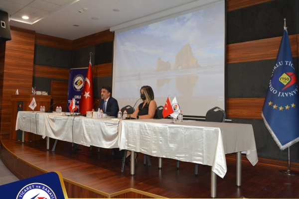 TOBB Uyum Arabuluculuk ve Uyuşmazlık Çözüm Merkezi ile Çorlu Ticaret ve Sanayi Odası İşbirliğiyle Kurulan Tahkim ve Arabuluculuk Merkezi´nin İşleyişi Hakkındaki Toplantı, TOBB Uyum Genel Müdürü Sayın Dr. Onur Yüksel´in Katılımıyla Gerçekleşti