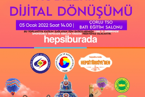 Yöresel Ürünlerin Dijital Dönüşümü Bilgilendirme Toplantısı