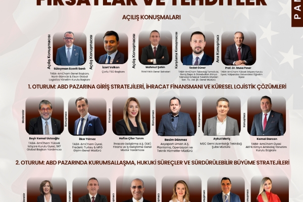 ABD Pazar�na Eyaletler Baz�nda Giri� Stratejileri: F�rsatlar ve Tehditler Panel Daveti