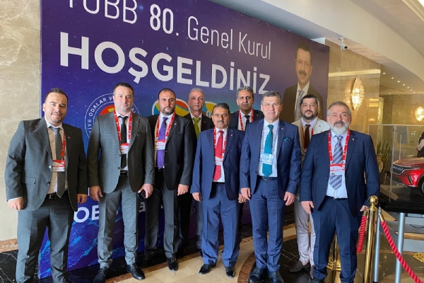 TOBB Bakan Sayn M.Rifat HSARCIKLIOLUnun Ev Sahipliinde Dzenlenen TOBB 80. Genel Kurulu Gerekleti
