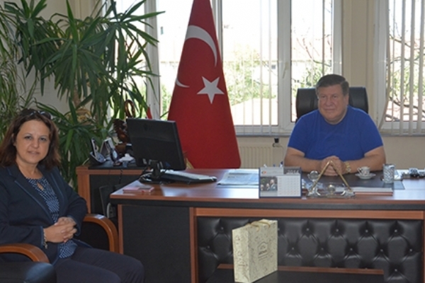 Tekirdağ Sosyal Güvenlik İl Müdürü´nden Çorlu TSO Yönetim Kurulu Başkanı Enis Sülün´e Ziyaret