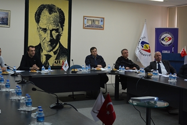 Çorlu TSO Yönetim Kurulu ve Personeli Diksiyon Yönetimi Eğitimine Katıldı