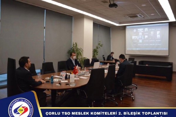 Çorlu TSO Meslek Komiteleri 2. Bileşik Toplantısı “Pandeminin Ekonomiye Etkileri, Sorun Ve Çözüm Önerileri” Başlığı Altında Gerçekleşti