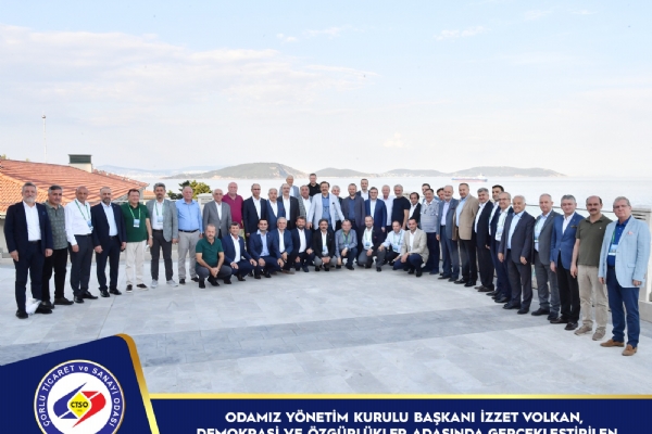 Odamız Yönetim Kurulu Başkanı İzzet Volkan TOBB İstişare Toplantısı´na Katıldı