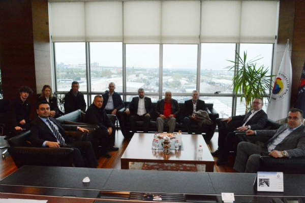 Memleket Partisi Tekirdağ Milletvekili Adayları Barış Tunca, Sadi Erduran, Şeref Albeniz, Memleket Partisi İlçe Başkanı Akın Tüfekçi ve Teşkilat Mensuplarından Odamıza Ziyaret