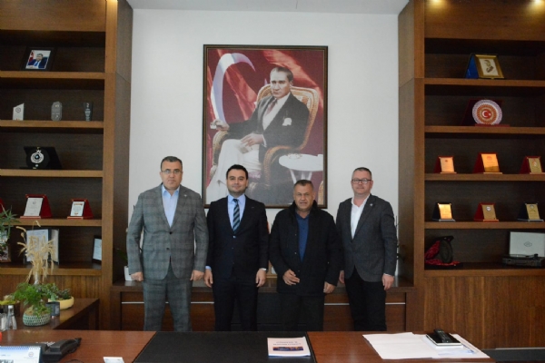 Memleket Partisi Tekirda Milletvekili Adaylar Bar Tunca,SadiErduran, eref Albeniz, Memleket Partisi le Bakan Akn Tfeki ve Tekilat Mensuplarndan Odamza Ziyaret