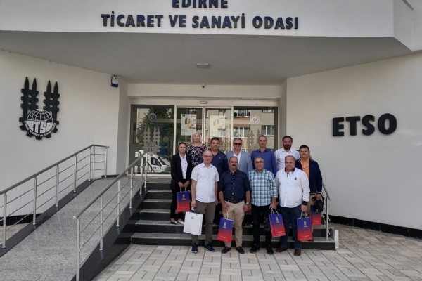 Çorlu Ticaret ve Sanayi Odası 7. Meslek Komitesi ve Edirne Ticaret ve Sanayi Odası Sektörel Değerlendirme ve İş Birliği Toplantısını Gerçekleştirdi.