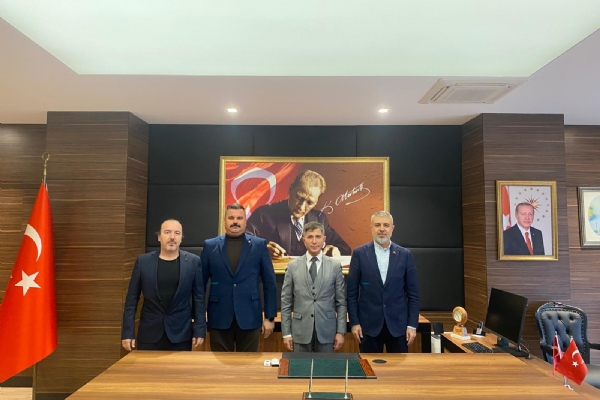 �orlu Ticaret ve Sanayi Odas� 12. Meslek Komitesi&acute;nden �orlu Kaymakam� Say�n Niyazi ERTEN�e Ziyaret