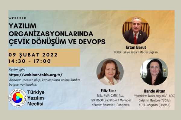 Yazılım Organizasyonlarında Çevik Dönüşüm ve DevOPS Semineri Gerçekleşti