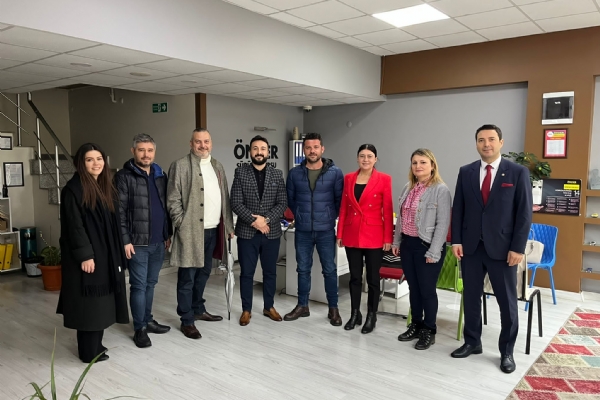 orlu Ticaret ve Sanayi Odas 14. Meslek Komitesinden ye Ziyareti