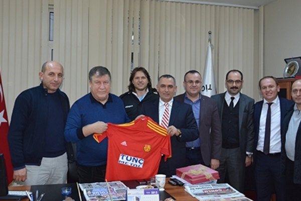 Çorlu Aslanspor´dan Enis Sülün´e Ziyaret
